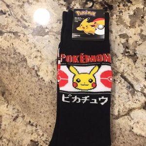 💋2/$20💋NWT Pokemon men's socks
